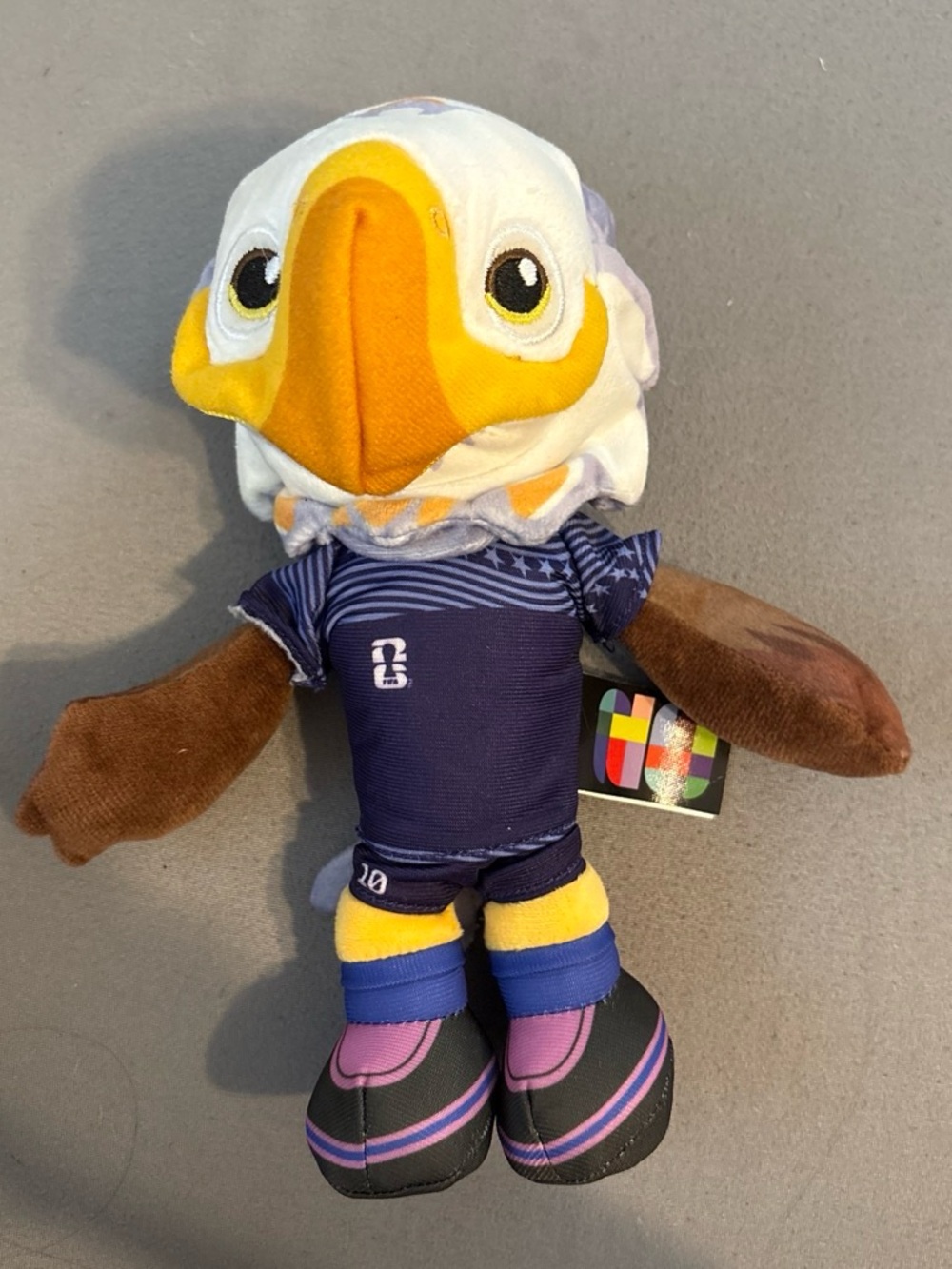 Clutch the Eagle World Cup Fifa multicoloured plush toy #eagle #mascot